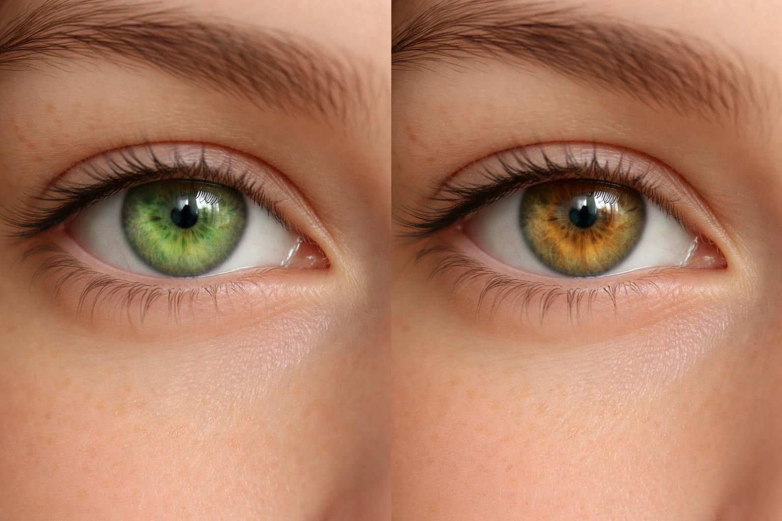 découvrez les différences entre les yeux vert pur et les yeux vert hazel, leurs caractéristiques uniques et leur beauté naturelle.