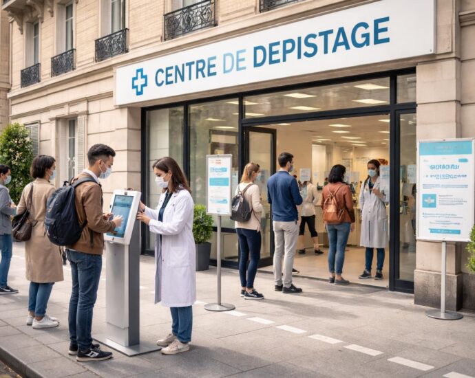prenez rendez-vous facilement dans notre centre de dépistage à paris pour des tests rapides et fiables. santé et sécurité assurées.