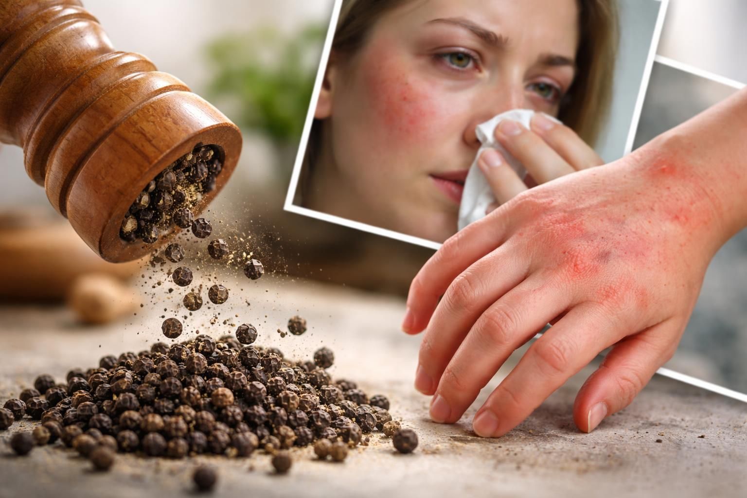 découvrez les symptômes et les causes de l'allergie au poivre pour mieux comprendre cette réaction allergique et savoir comment la prévenir.
