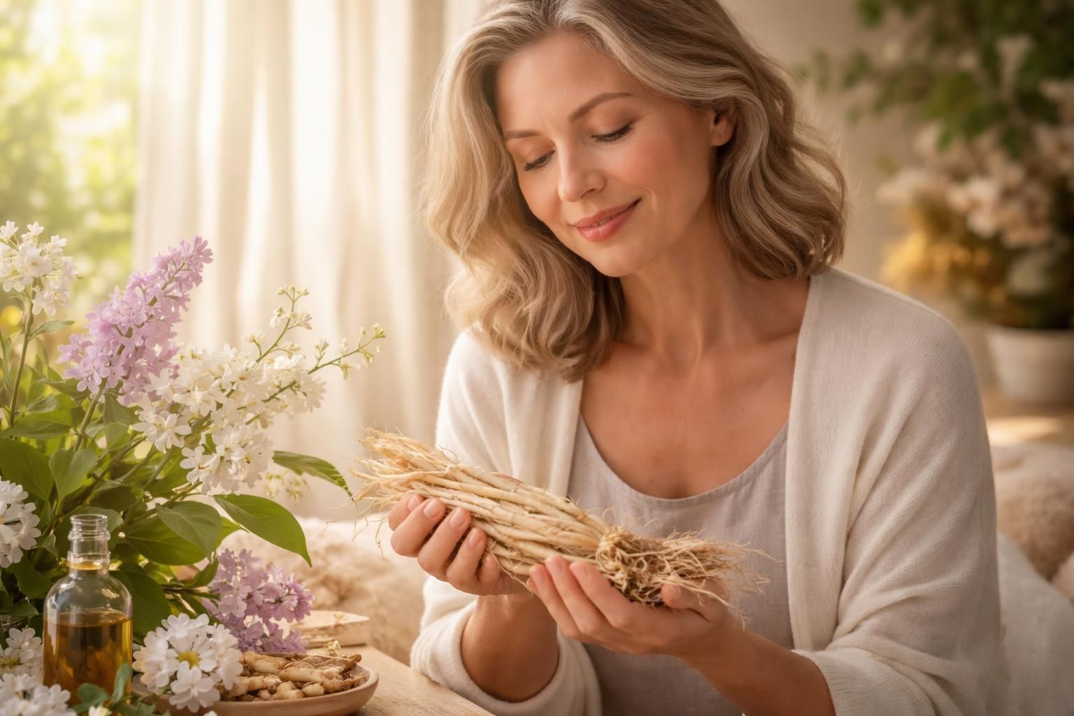 découvrez comment le shatavari peut aider à équilibrer vos hormones et à soulager les symptômes de la ménopause pour un bien-être naturel et harmonieux.