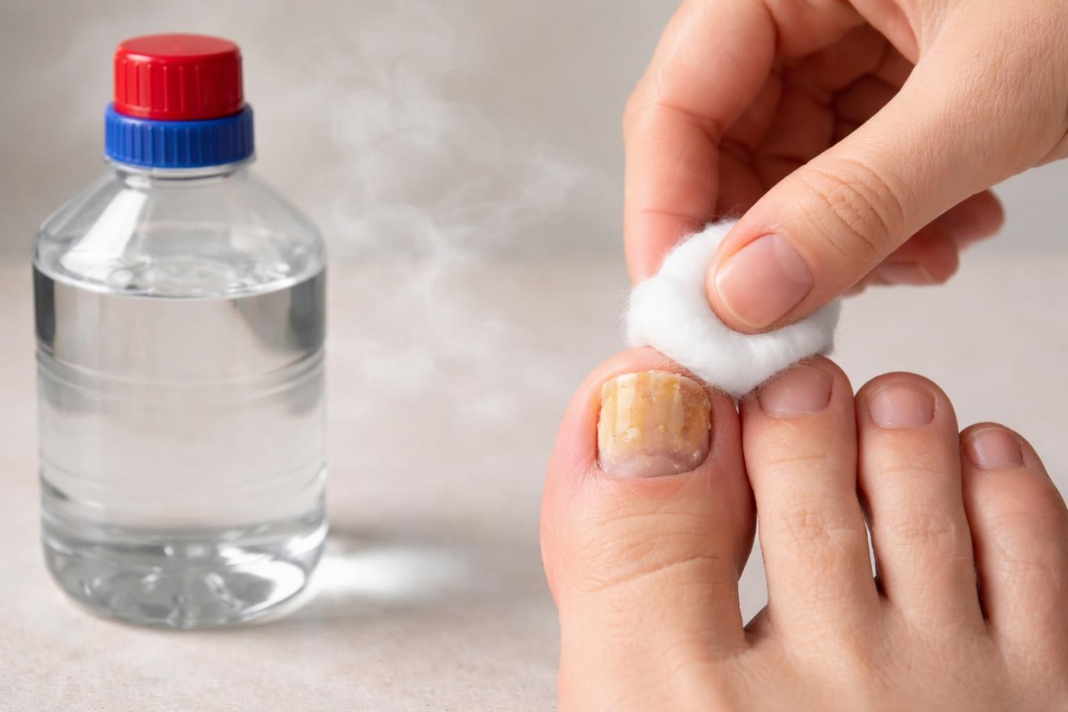 découvrez les vérités et les idées reçues sur le traitement efficace à la javel pour une mycose à l'ongle du pied, et apprenez comment l'utiliser en toute sécurité.
