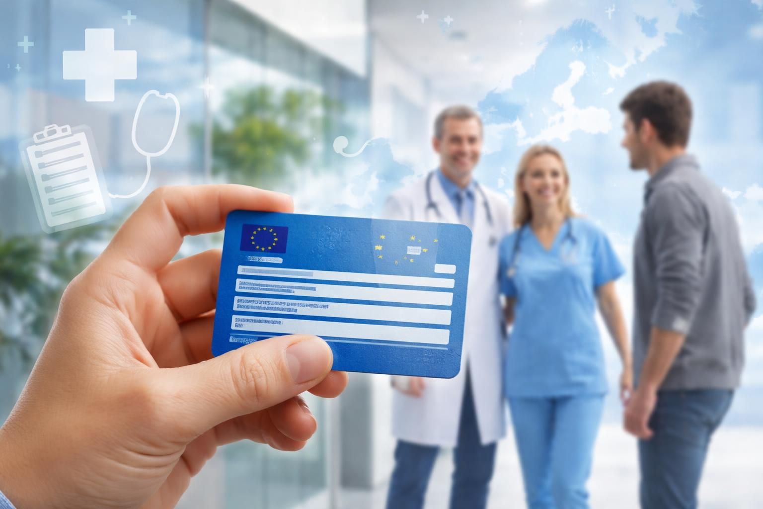 découvrez comment fonctionne la carte de sécurité sociale européenne pour bénéficier de soins de santé lors de vos déplacements dans l'union européenne.