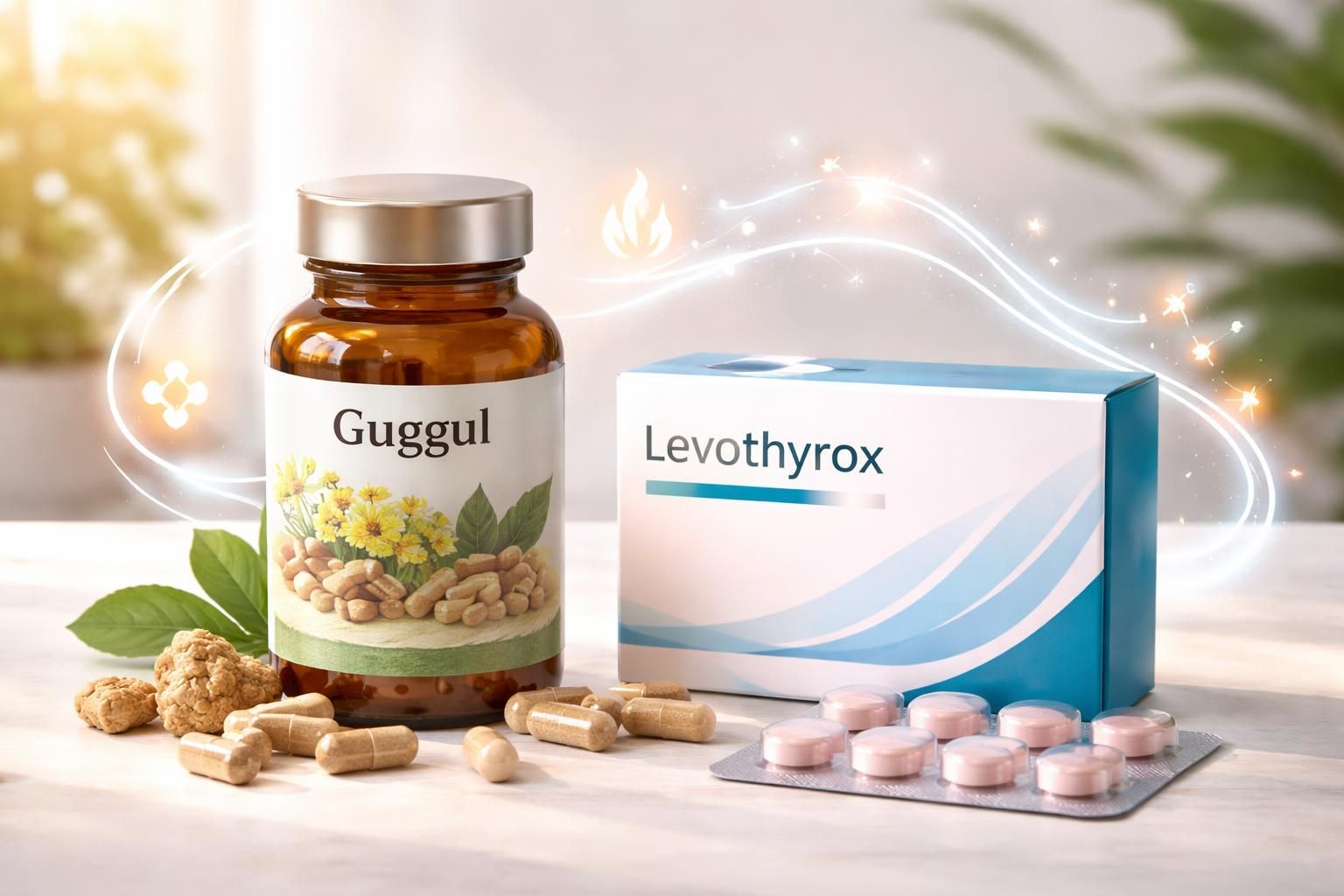 découvrez comment le guggul et le lévothyrox agissent en synergie pour soutenir et optimiser le métabolisme, offrant des bienfaits naturels et efficaces pour votre santé.