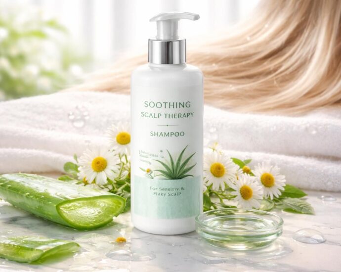 découvrez notre shampoing spécialement formulé pour apaiser les plaques du cuir chevelu sans l'agresser, offrant un soin doux et efficace pour un confort optimal.