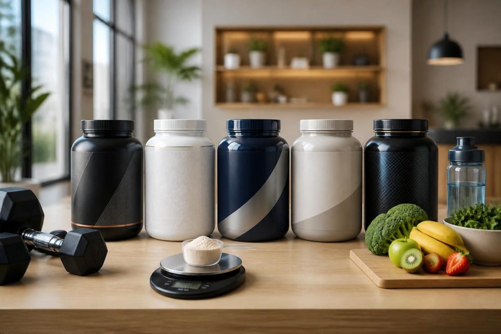 découvrez notre comparatif de whey pour choisir la protéine idéale adaptée à vos objectifs de fitness, que ce soit pour la prise de muscle, la perte de poids ou la récupération.